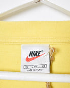 Yellow Nike T-Shirt - X-Large