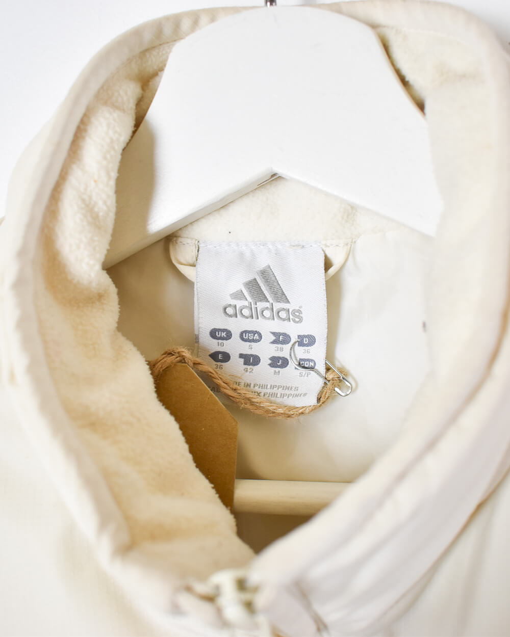 Neutral Adidas Women's Down Gilet - Medium