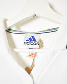 White Adidas Polo Vest - Medium Women's