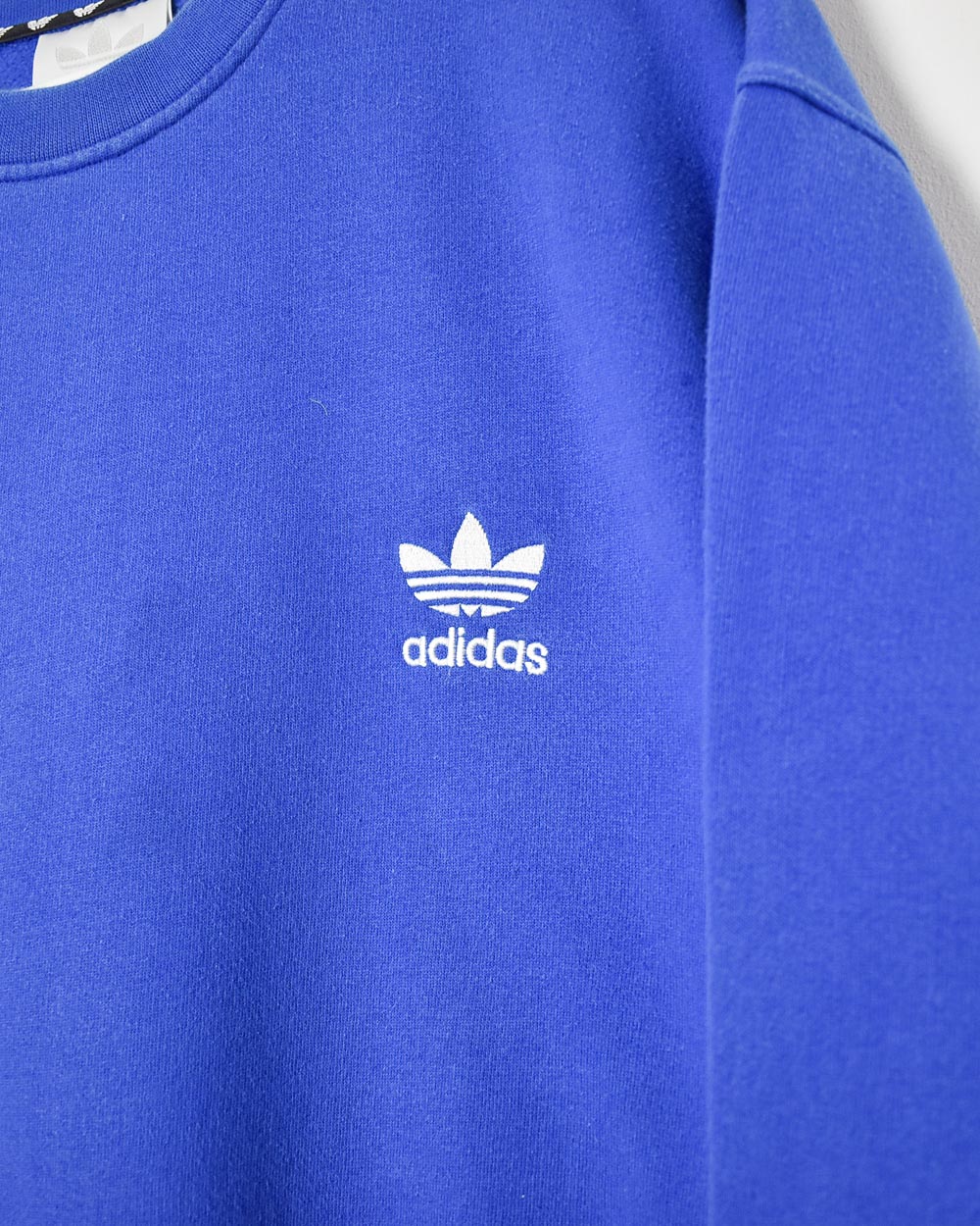 Blue Adidas Sweatshirt - Large
