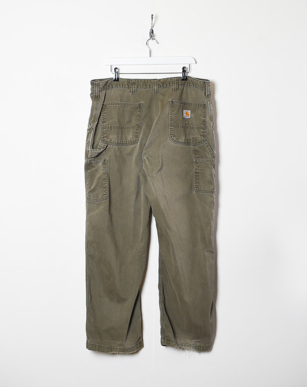 Khaki Carhartt Carpenter Jeans - W38 L30