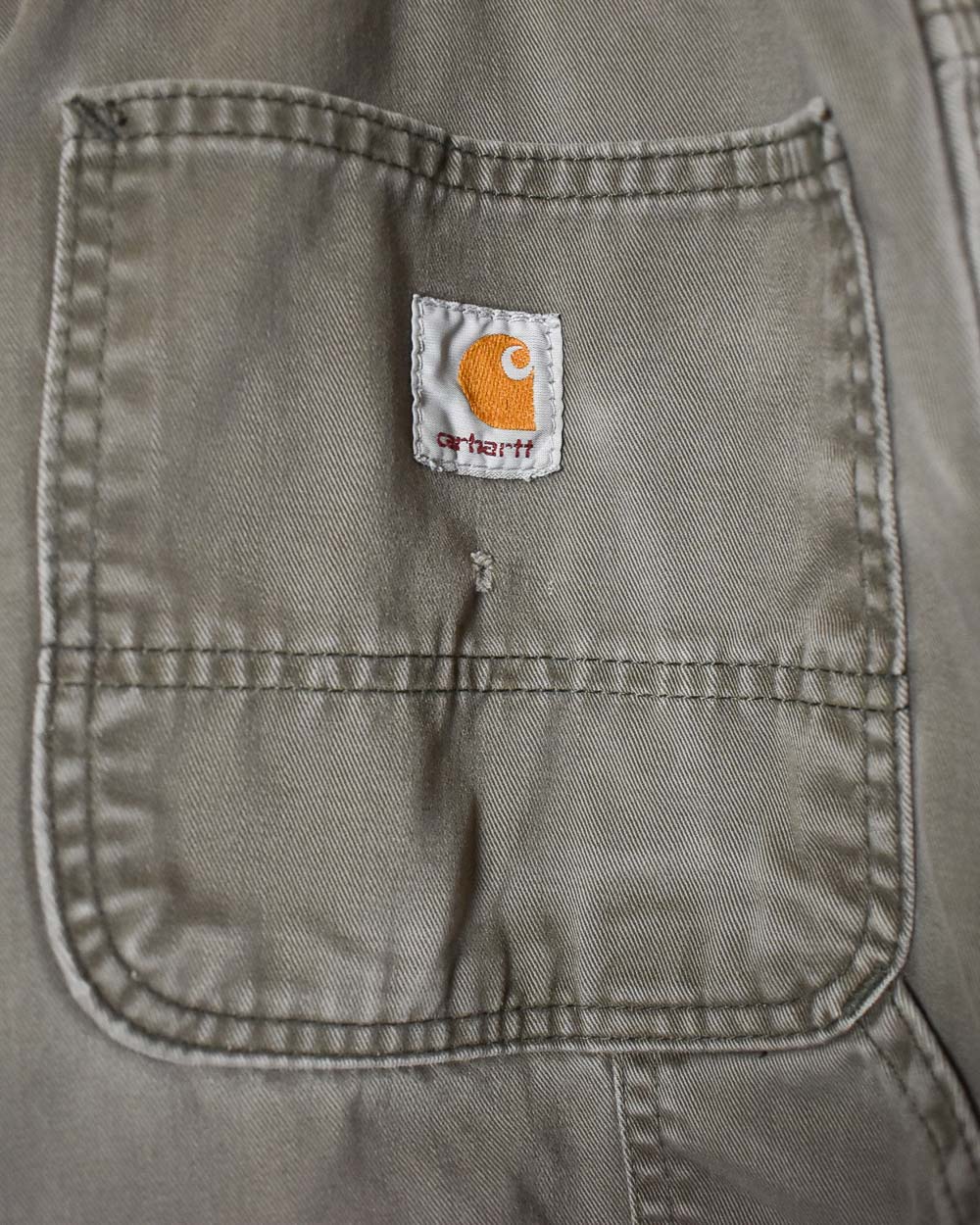 Khaki Carhartt Carpenter Jeans - W38 L30