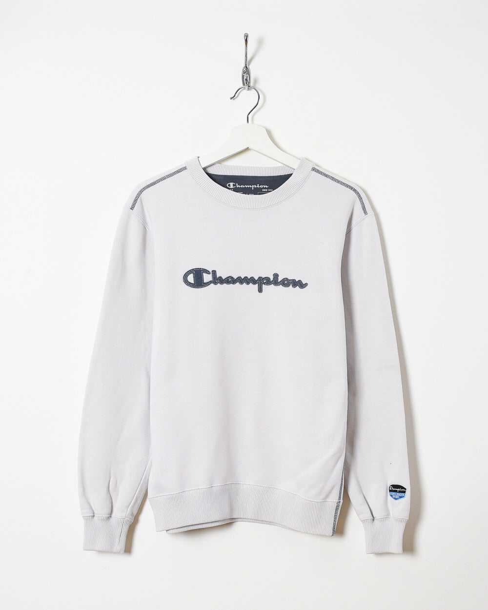 White Champion Sweatshirt - Small
