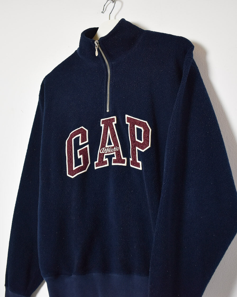 Navy Gap 1/4 Zip Fleece - X-Small