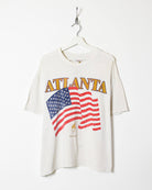 White Hanes Atlanta 1996 Olympics T-Shirt - Large