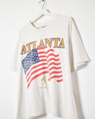 White Hanes Atlanta 1996 Olympics T-Shirt - Large