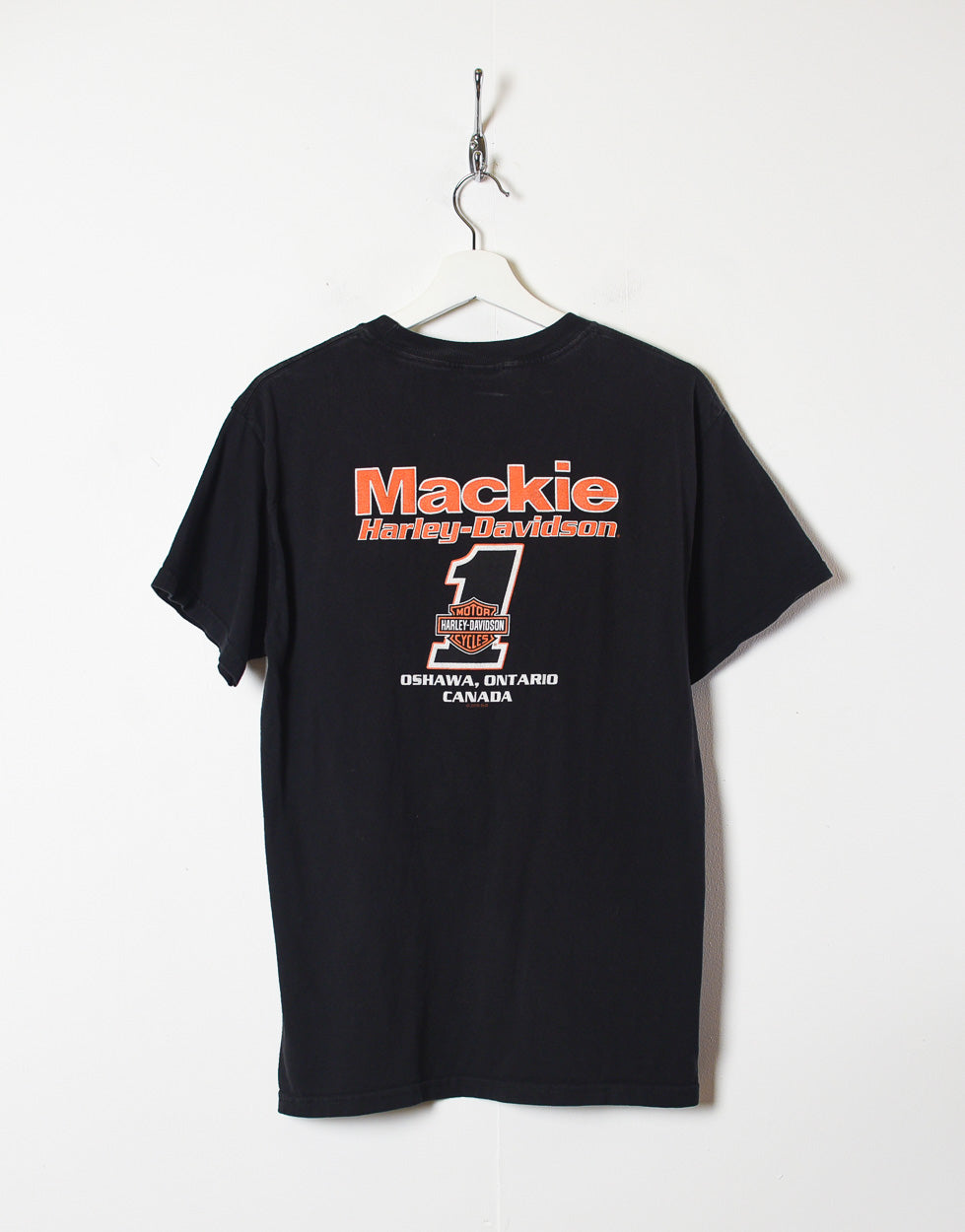 Black Harley Davidson Mackie Graphic T-Shirt - Small