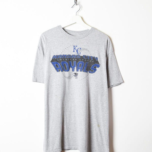 Vintage 00s Stone Kansas City Royals American League Baseball T-Shirt -  X-Large Cotton– Domno Vintage