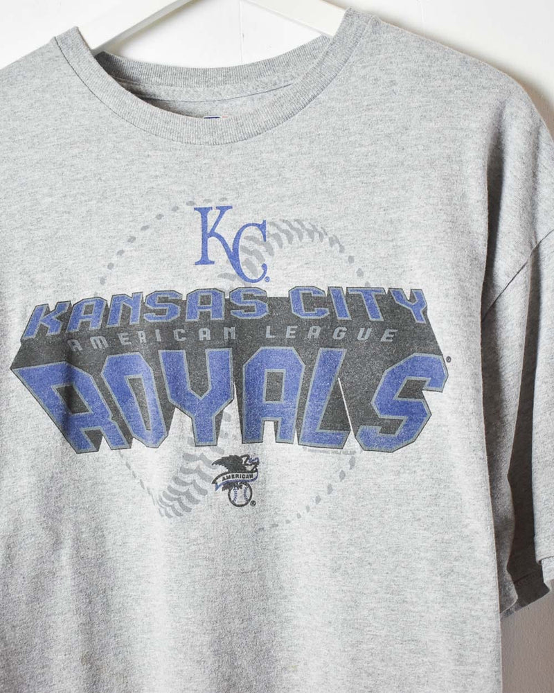 Vintage 00s Stone Kansas City Royals American League Baseball T-Shirt -  X-Large Cotton– Domno Vintage