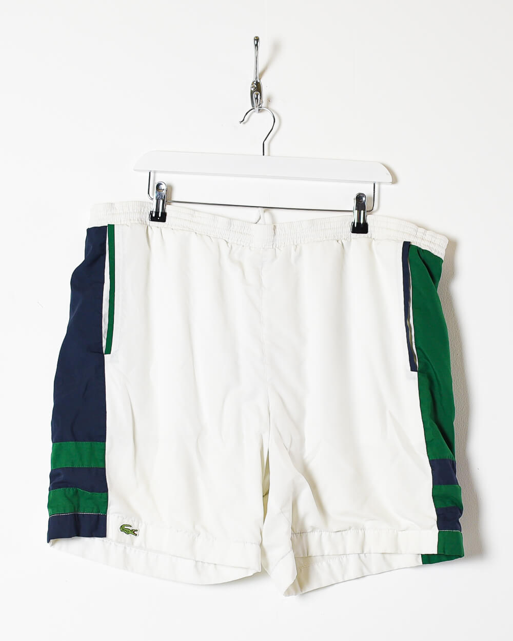 White Lacoste Sport Shorts - W40