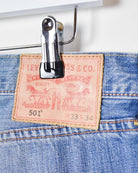 Blue Levi's 501 Jeans - W34 L33