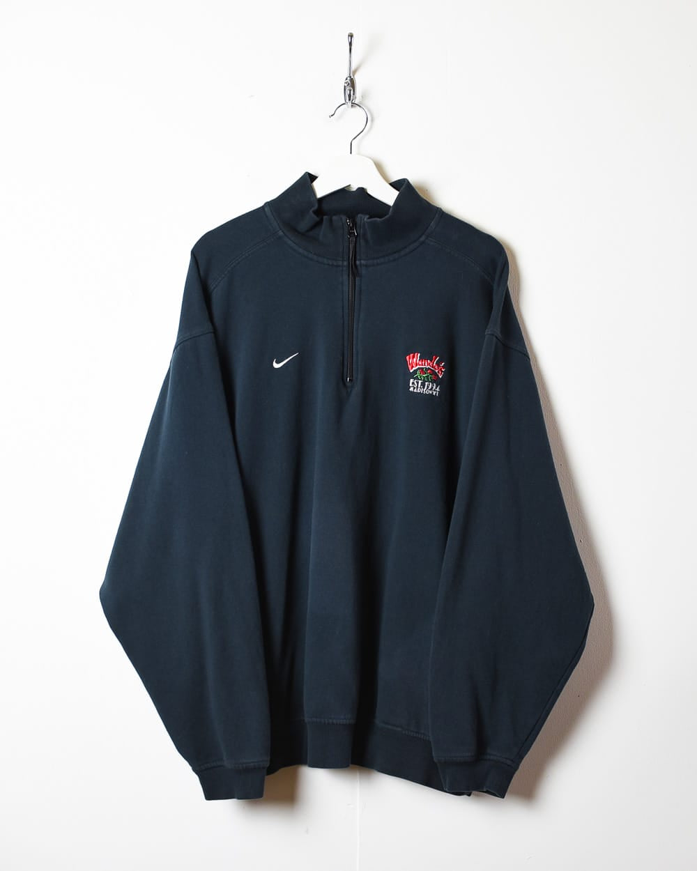 Black Nike Team Wando's 1/4 Zip Sweatshirt - XX-Large