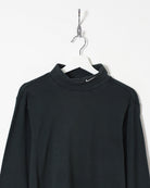 Black Nike Turtle Neck Sweatshirt - Small