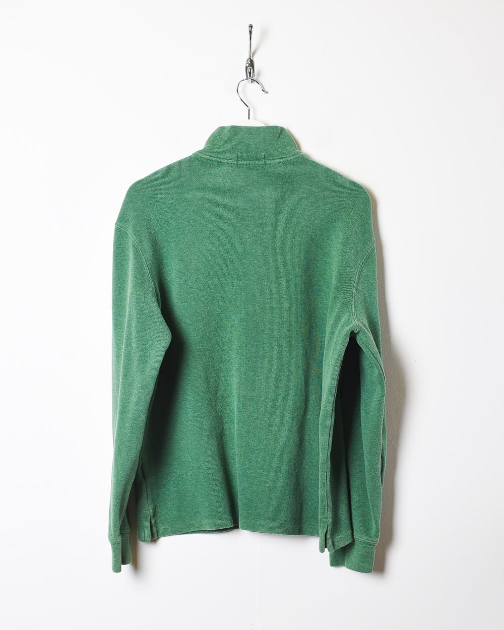 Green Polo Ralph Lauren 1/4 Zip Sweatshirt - Small