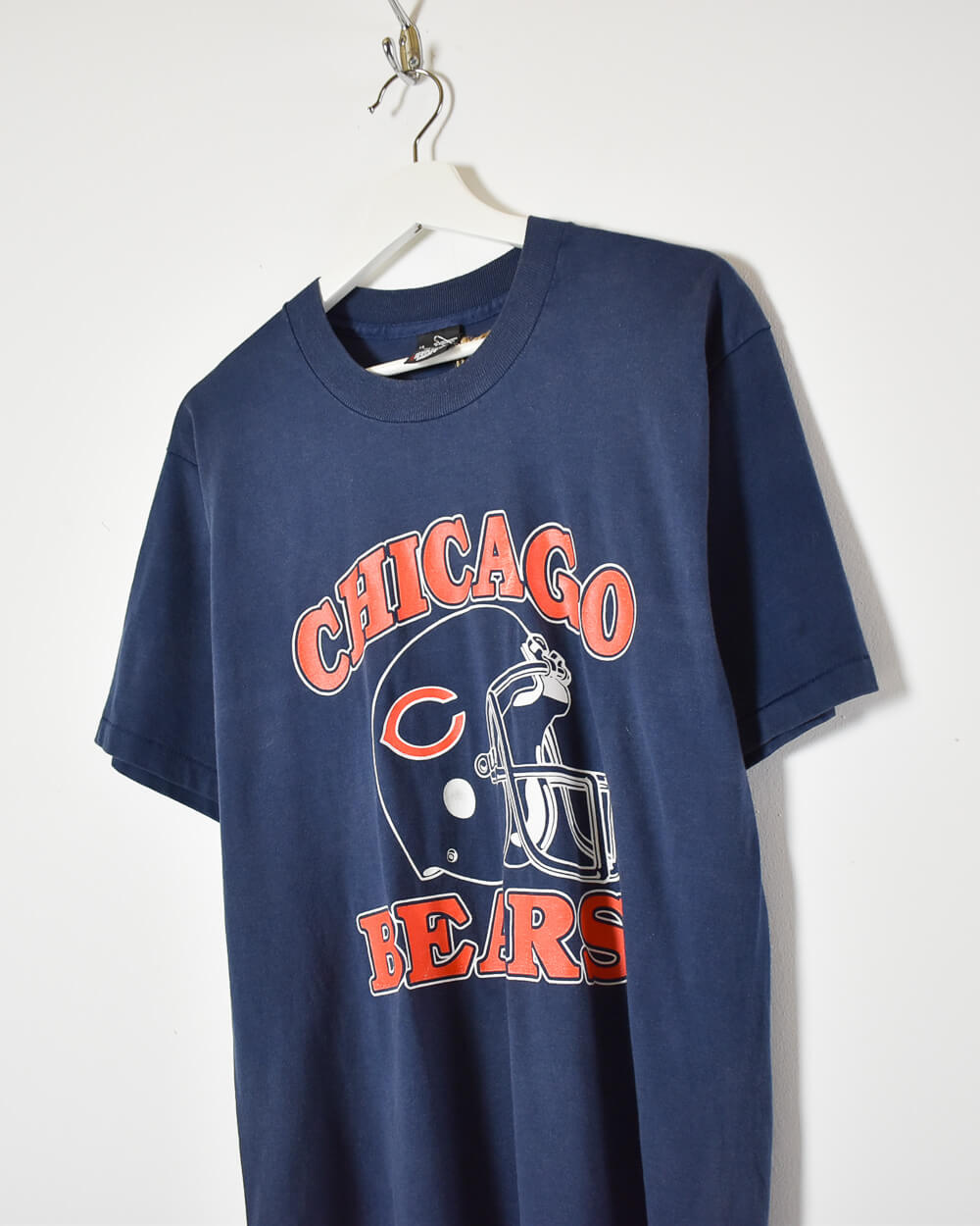 Navy Screen Stars Chicago Bears T-Shirt - Medium