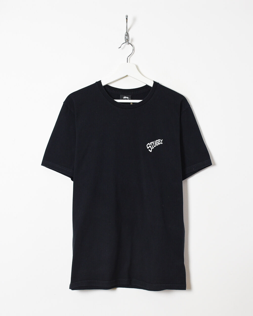 Stussy, Shirts, Vintage Stussyn4 Tee Shirt Monogram Black Mens Size  Medium Made In Usa 9hkkzh