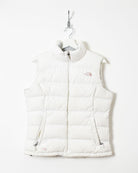 White The North Face Women's 700 Puffer Jacket - Small