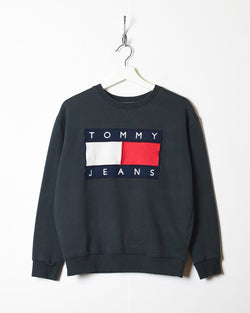 Black Tommy Hilfiger Jeans Sweatshirt - Small