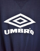 Navy Umbro Sweatshirt - Small