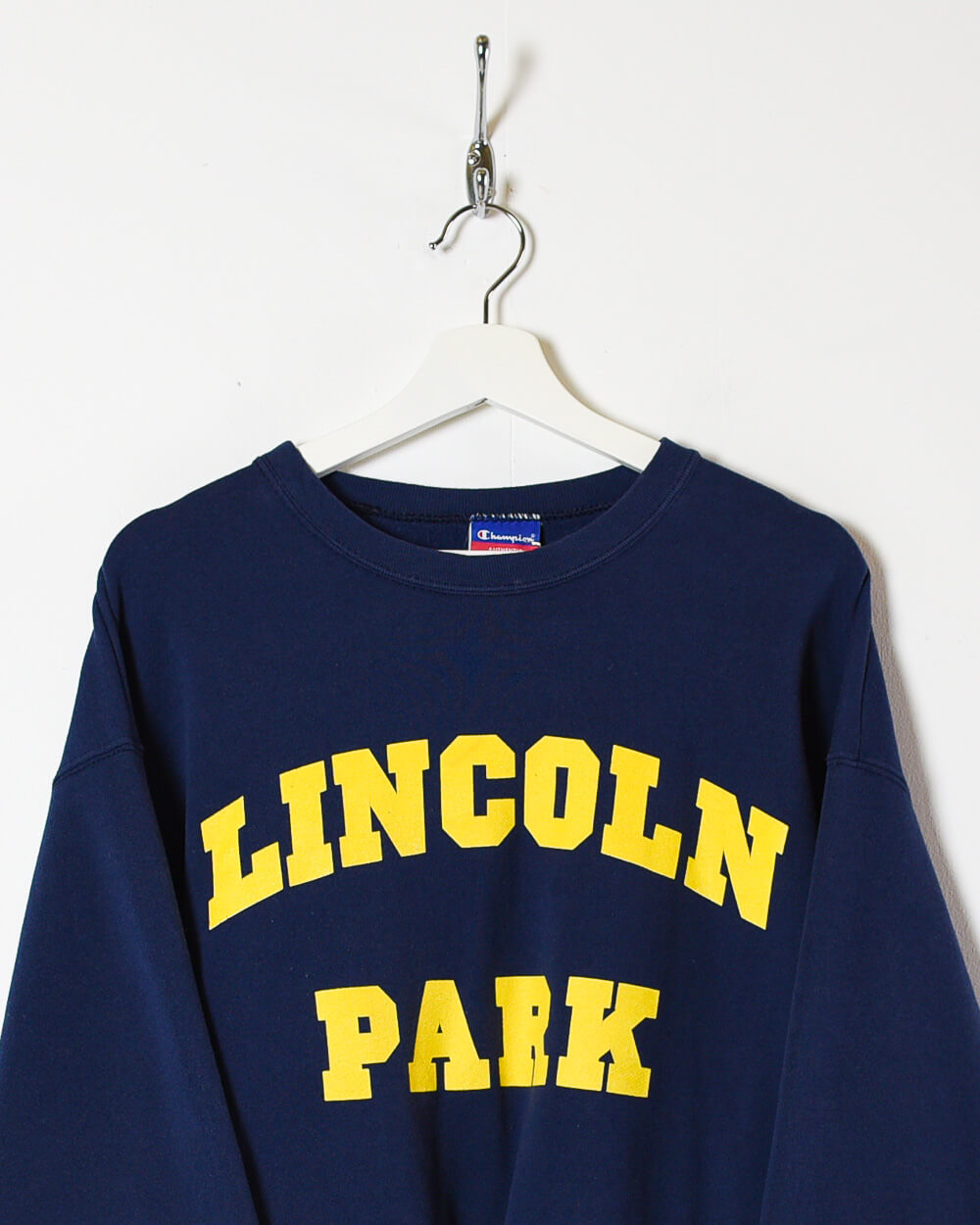 Navy Champion Lincoln Park Sweatshirt - Medium
