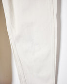 White Dickies Women's Carpenter Jeans - W28 L27