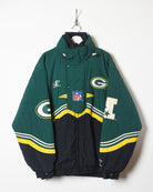 Green Logo Athletic X NFL Green Bay Packers Jacket - Large