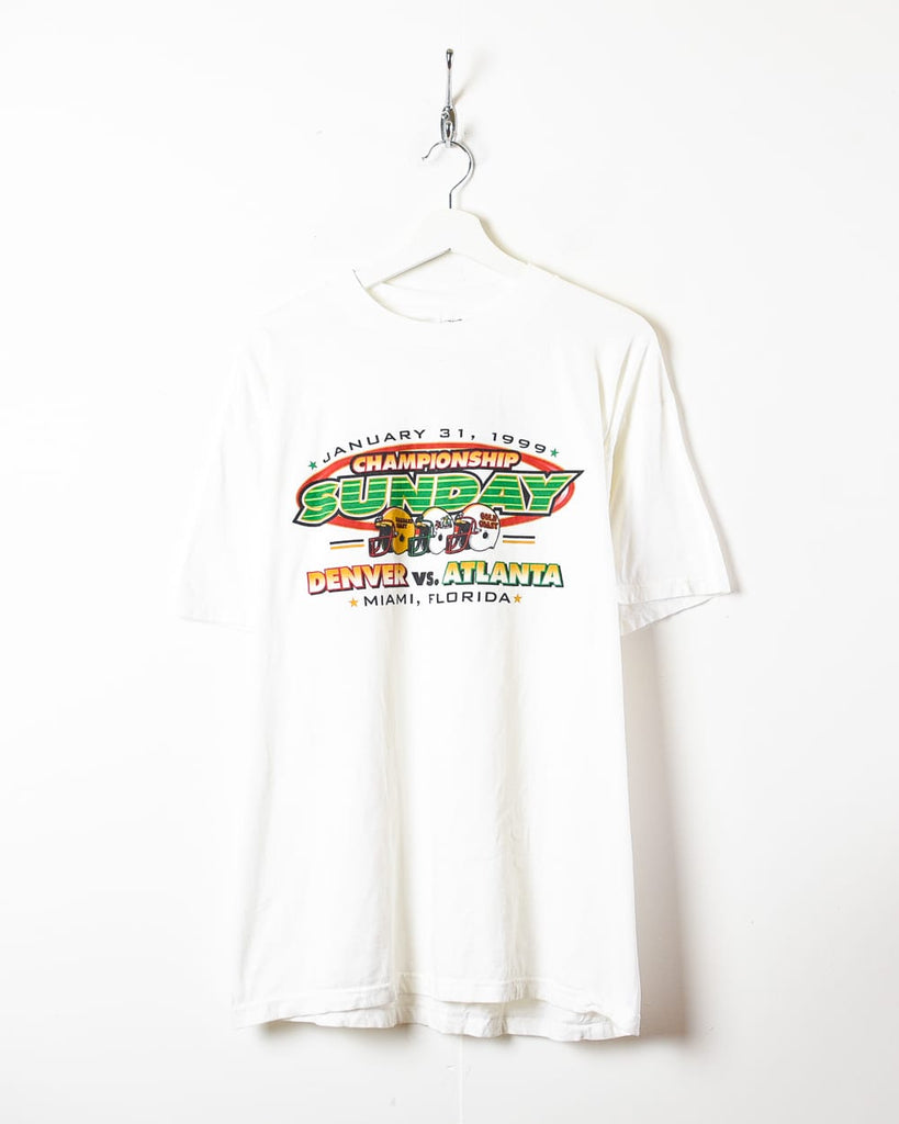 Vintage Atlanta Braves World Champions Caricature 90s MBL T-Shirt