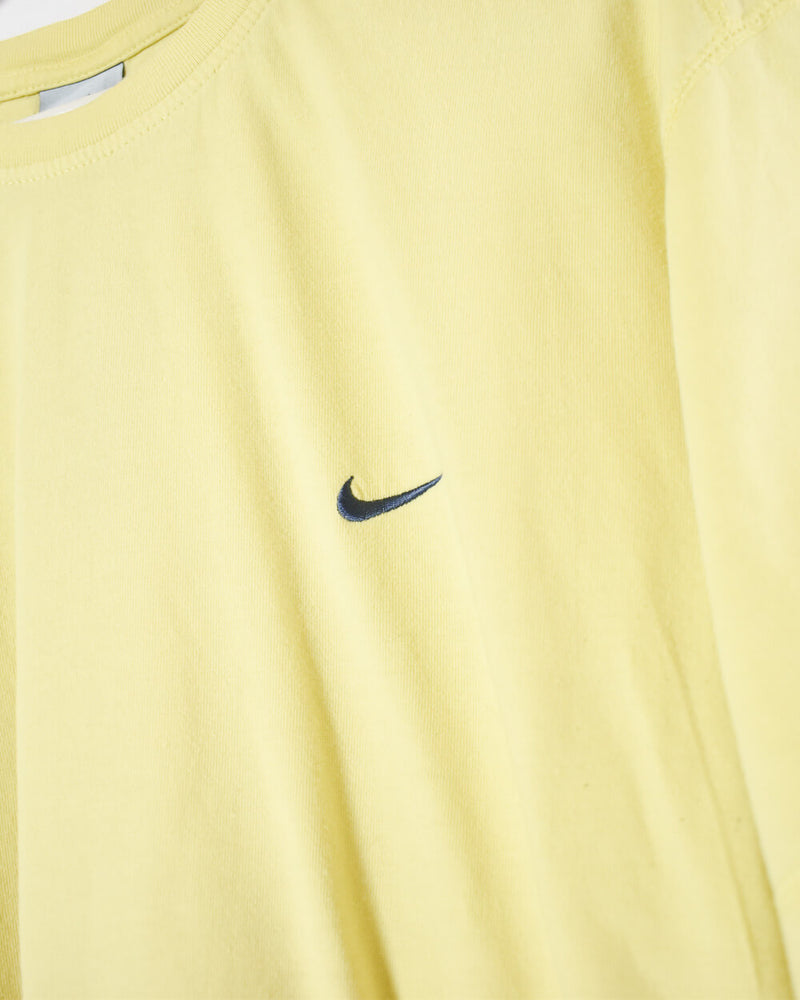 Yellow Nike T-Shirt - Large