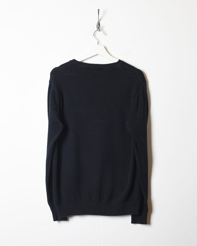 Black Polo Ralph Lauren Knitted Sweatshirt - Small