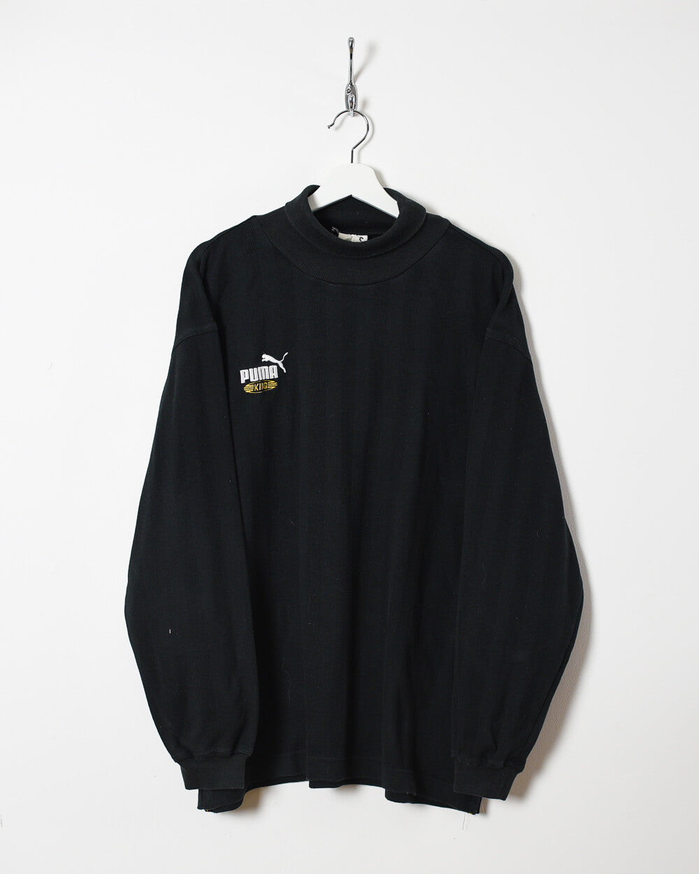 Black Puma King Turtle Neck Sweatshirt - Large