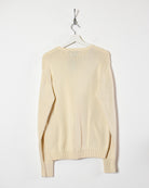 Neutral Ralph Lauren Knitted Sweatshirt - Small