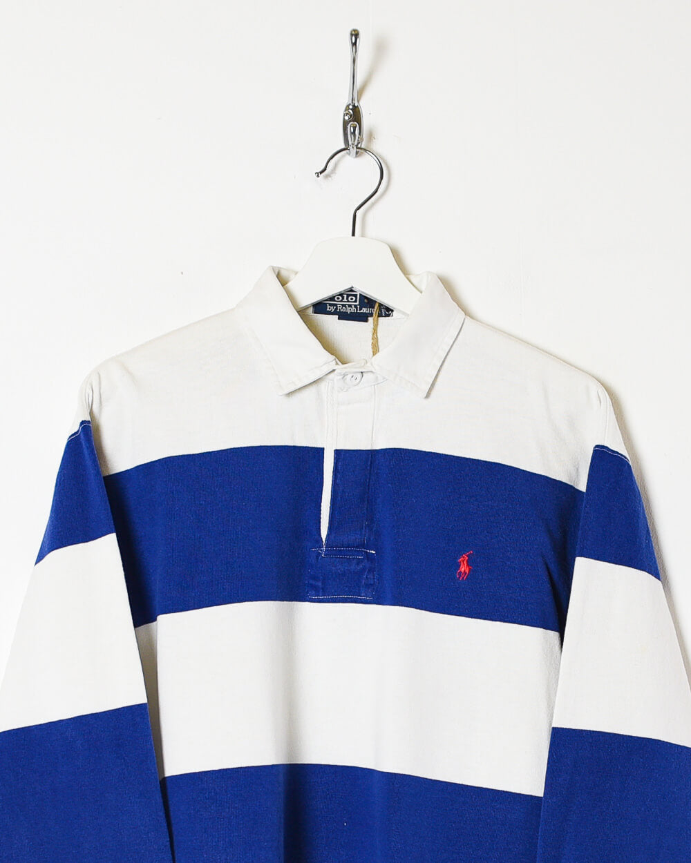 Blue Ralph Lauren Rugby Shirt - Small