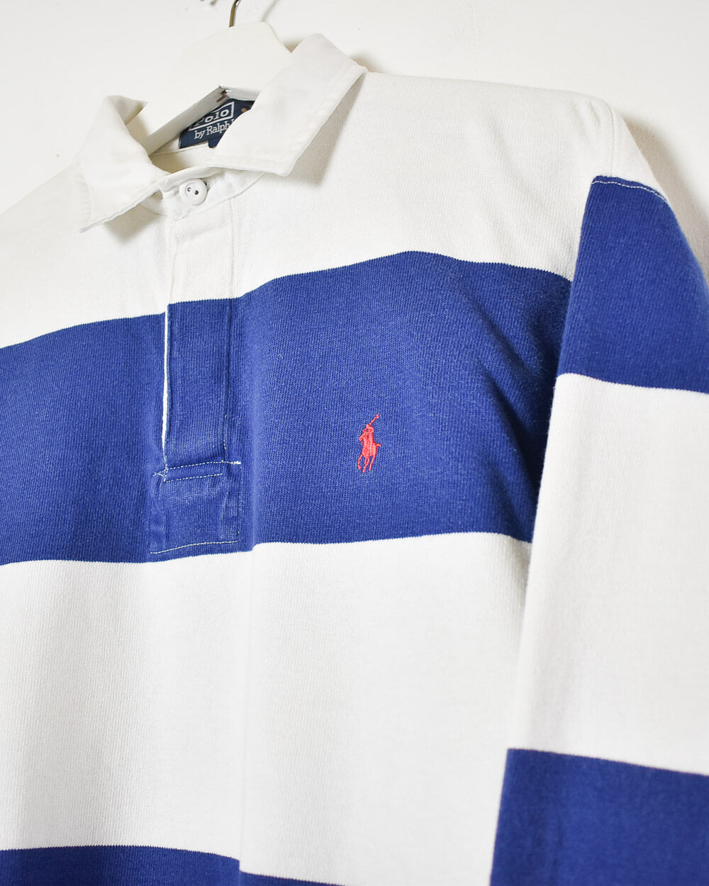 Blue Ralph Lauren Rugby Shirt - Small