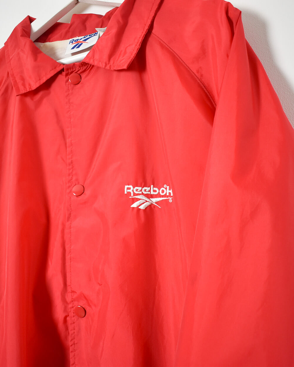 Red Reebok Coach Jacket - X-Large