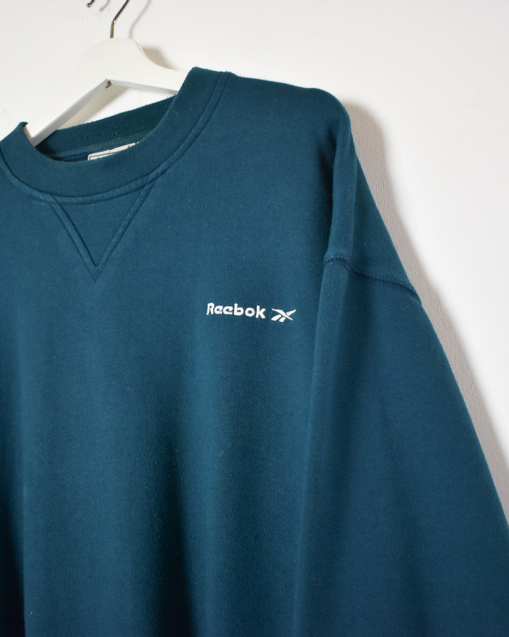 Green Reebok Sweatshirt - X-Large