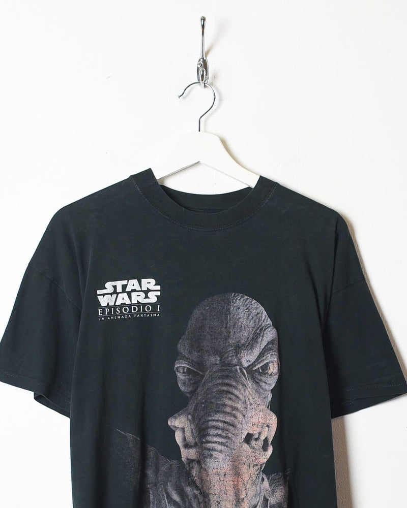 Black Star Wars Watoo Episode 1 T-Shirt - Medium