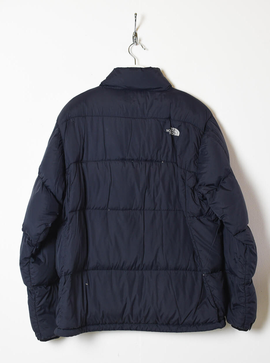 Navy The North Face 550 Down Puffer Jacket - X-Large