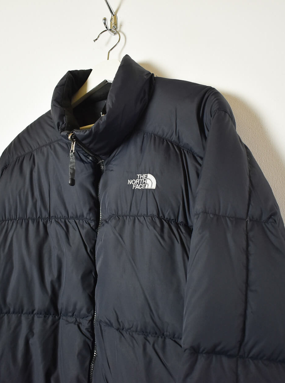 Navy The North Face 550 Down Puffer Jacket - X-Large