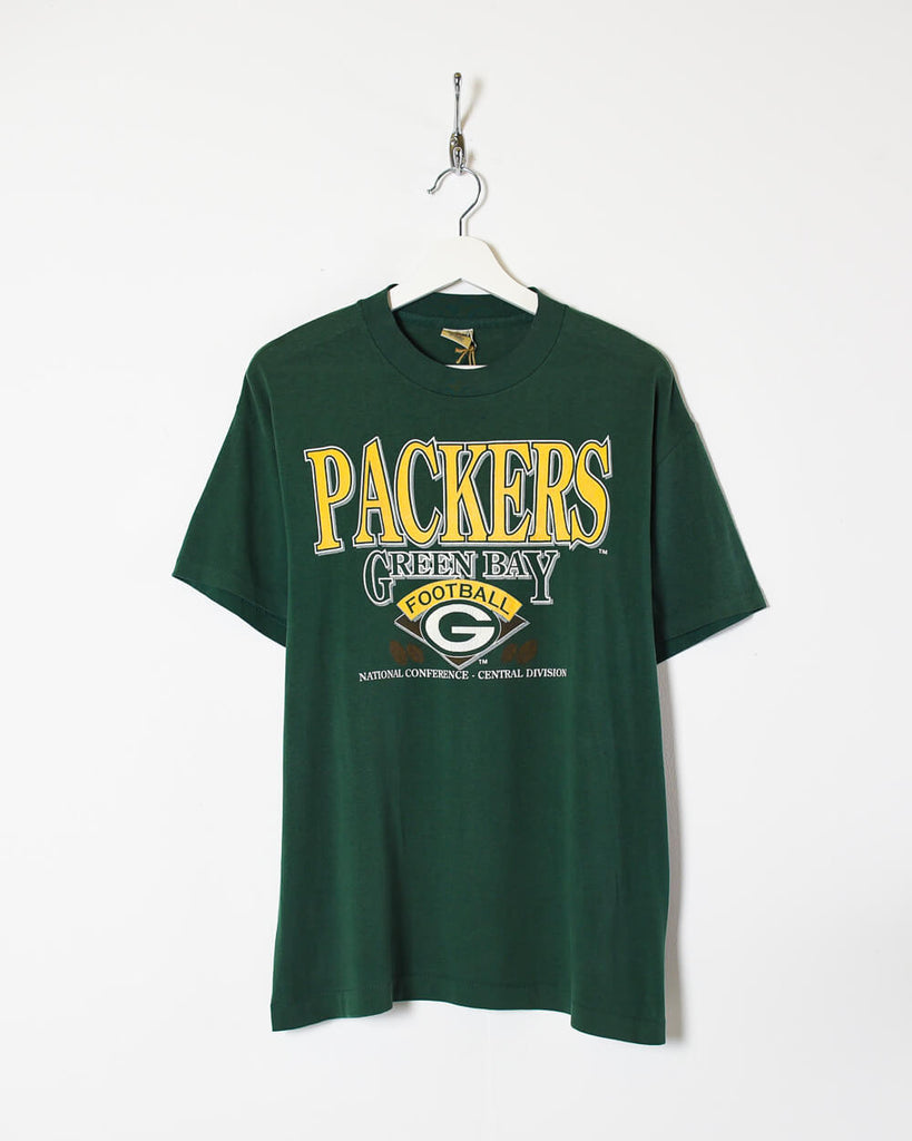 Vintage 90s Green Bay Packers NFL Football T Shirt Tee Size 