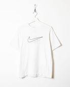 White Nike T-Shirt - Medium