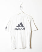 White Adidas T-Shirt - Medium