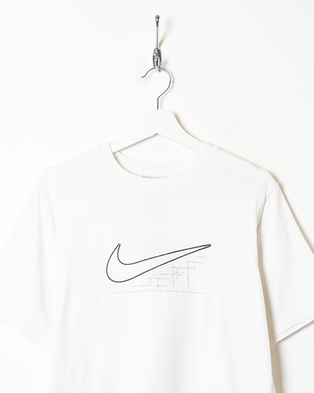 White Nike T-Shirt - Medium