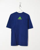 Blue Adidas Running is Life T-Shirt - Medium