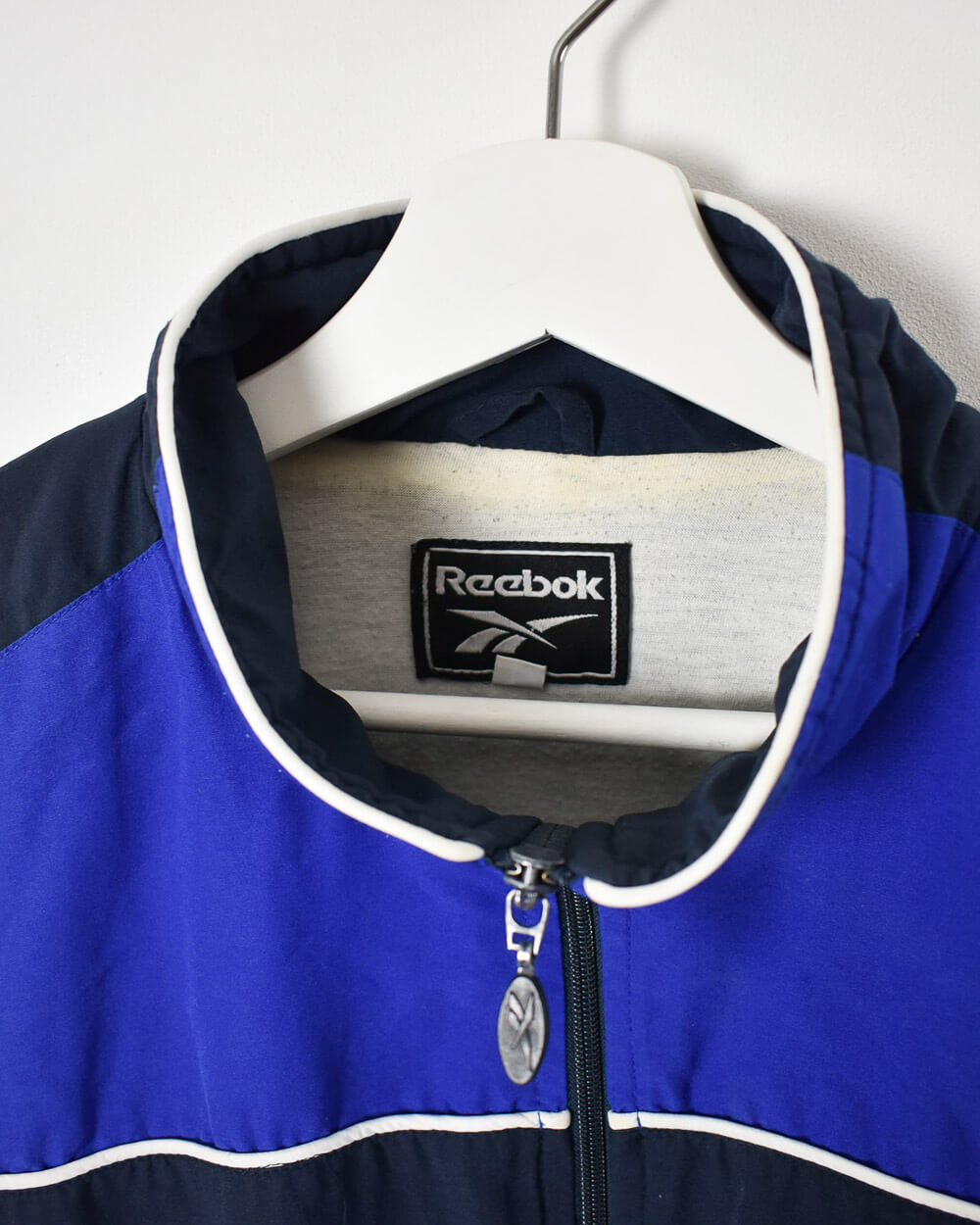 Navy Reebok Windbreaker Jacket - Large