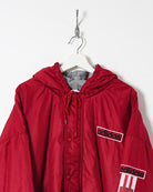 Red Adidas Hooded Winter Jacket - X-Large