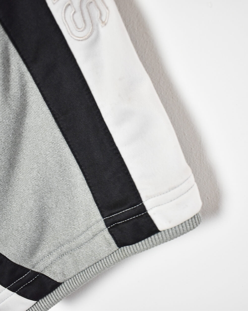 Stone Adidas Hooded Short Sleeved Tracksuit Top - Medium