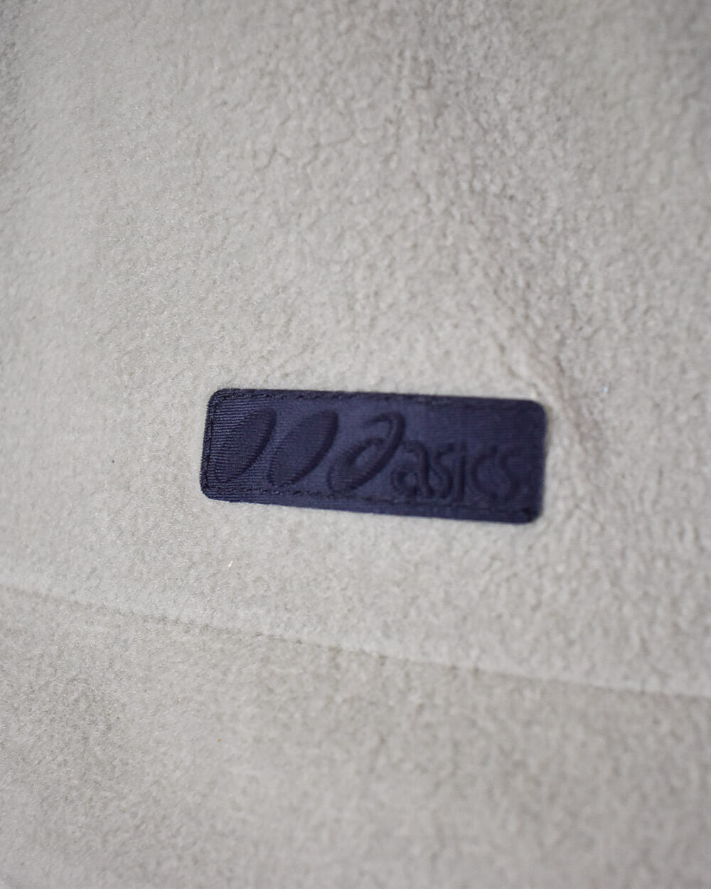 Khaki Asics Zip-Through Colour Block Fleece - XX-Large