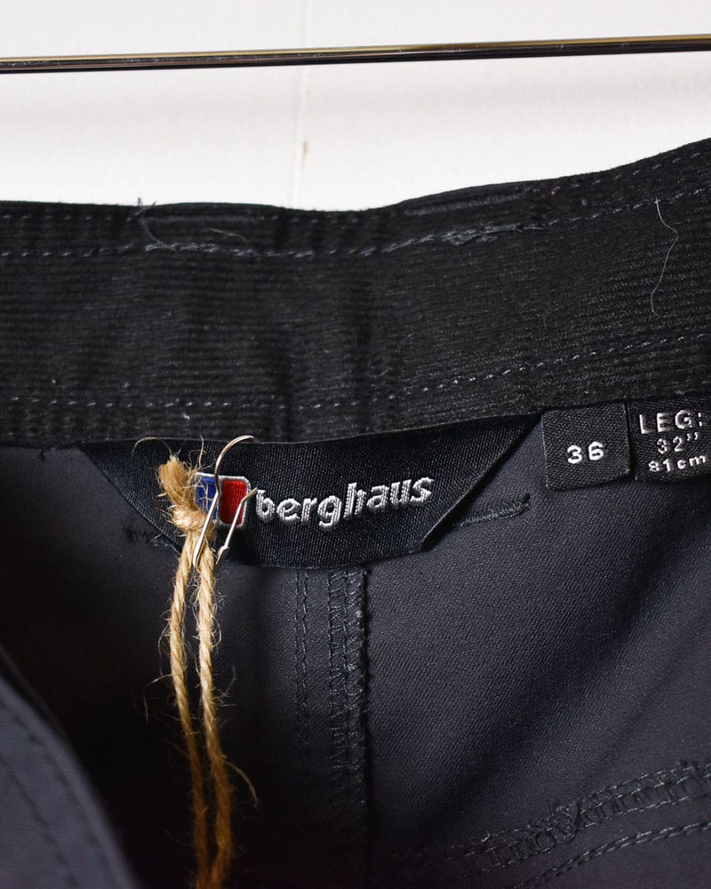 Black Berghaus Hiking Trousers - W36 L32