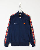 Navy Ellesse Tracksuit Top - Small