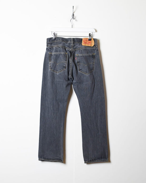 Grey Levi's 501 Jeans - W32 L28